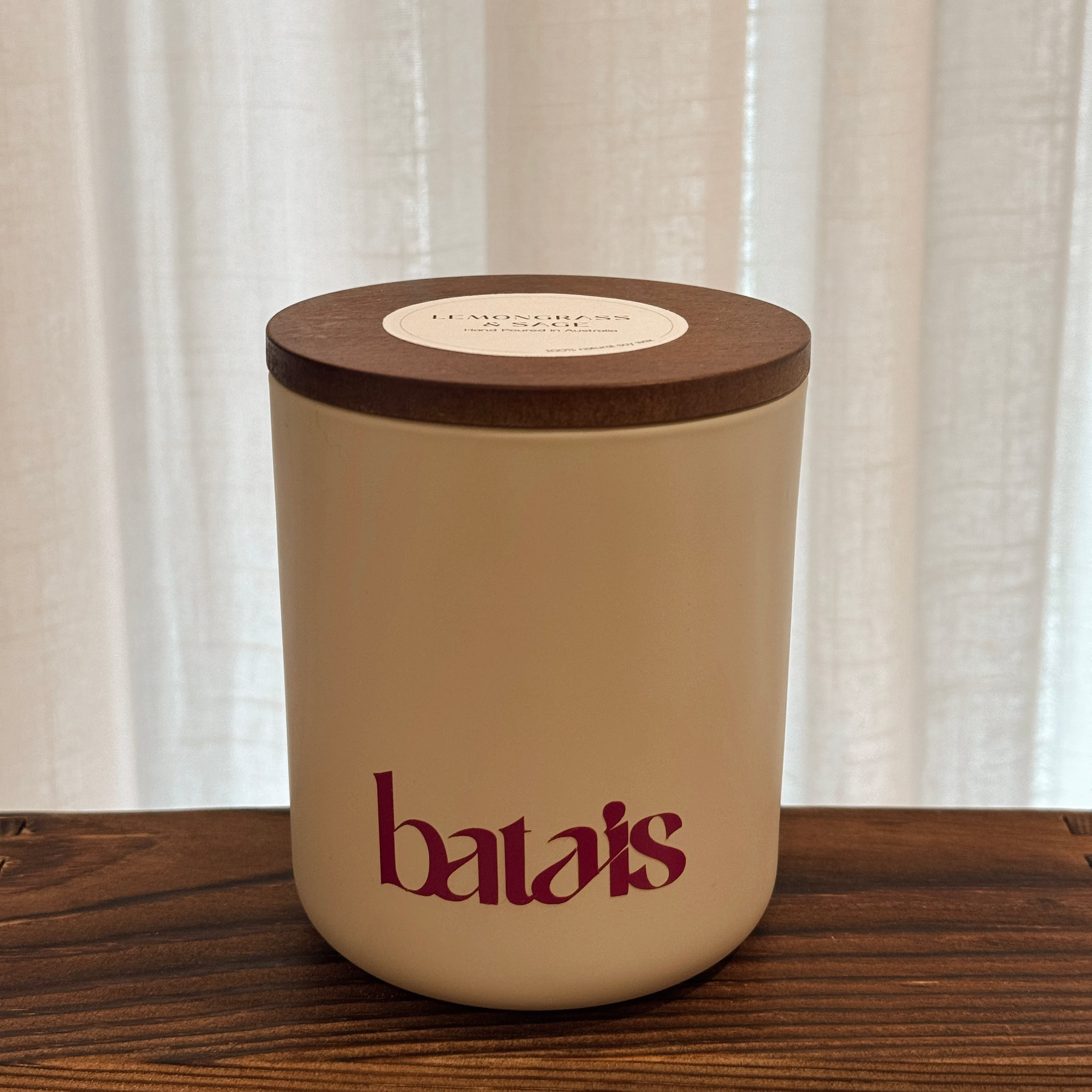 Lemongrass & Sage Scented Candle - 270g