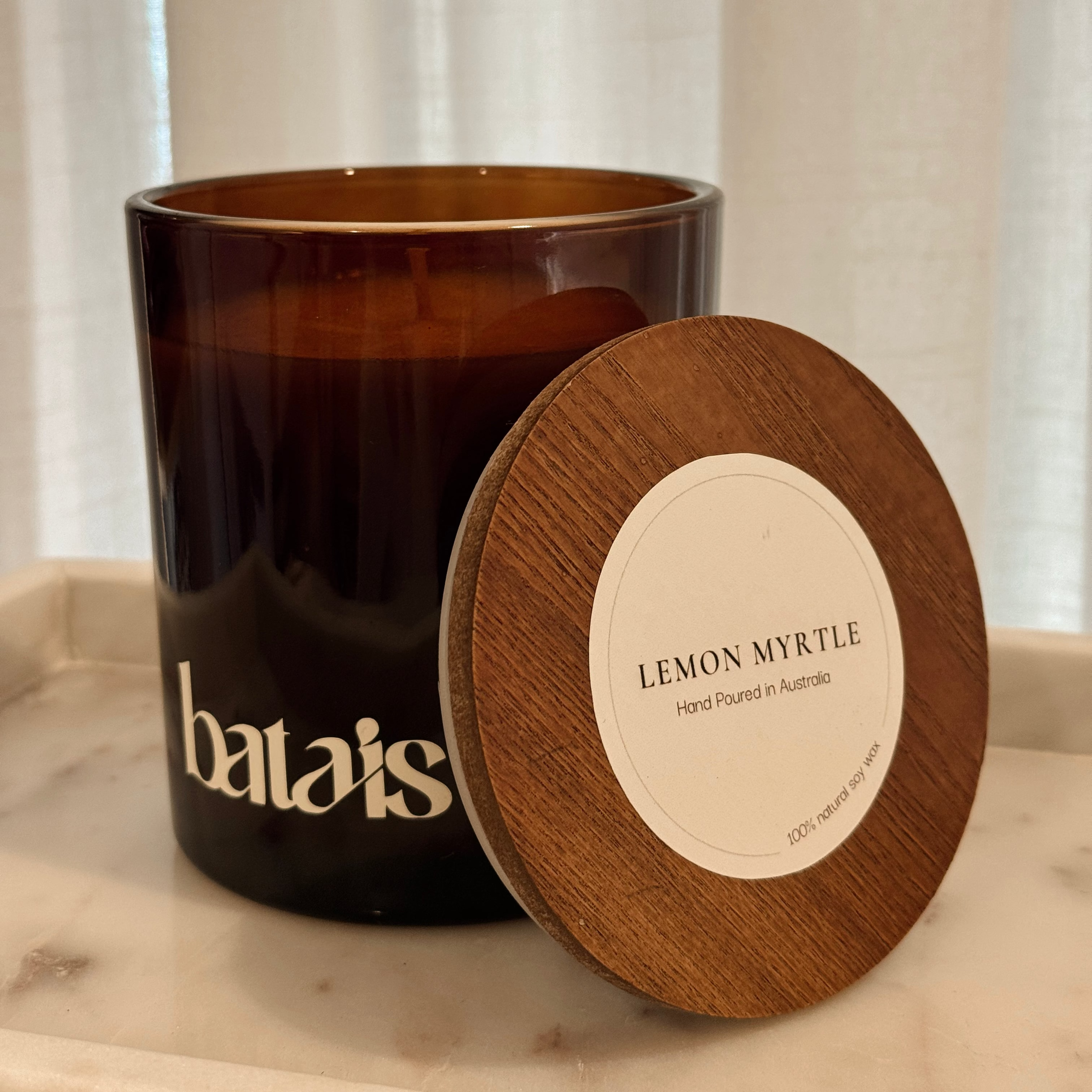 Lemon Myrtle Scented Candle - 385g