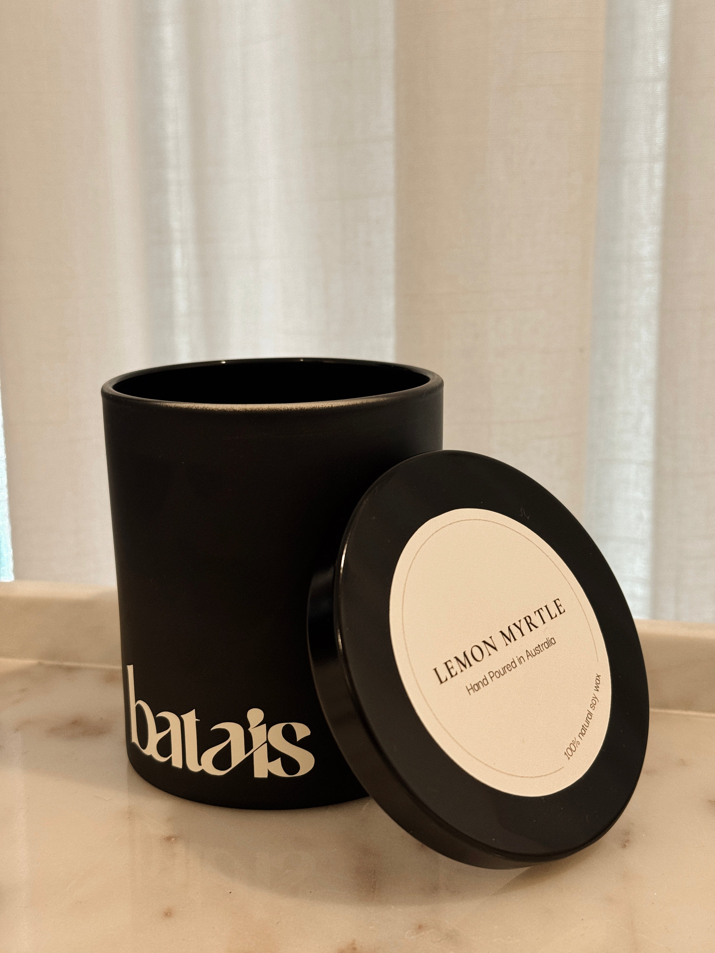 Lemon Myrtle Scented Candle - 200g
