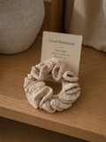 The Batais Scrunchie - Beige