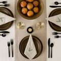 Embroidery Napkin Tulip (set of 4)
