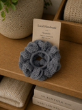 The Batais Scrunchie - Grey
